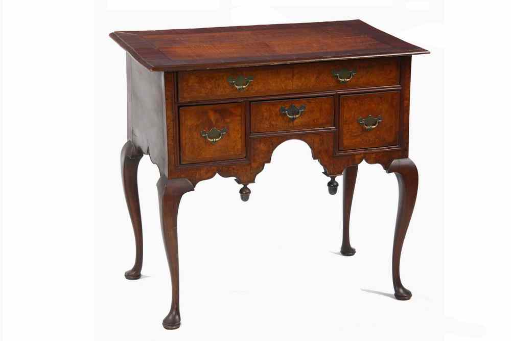 Appraisal: QUEEN ANNE LOWBOY - Diminutive Queen Anne Period Lowboy having