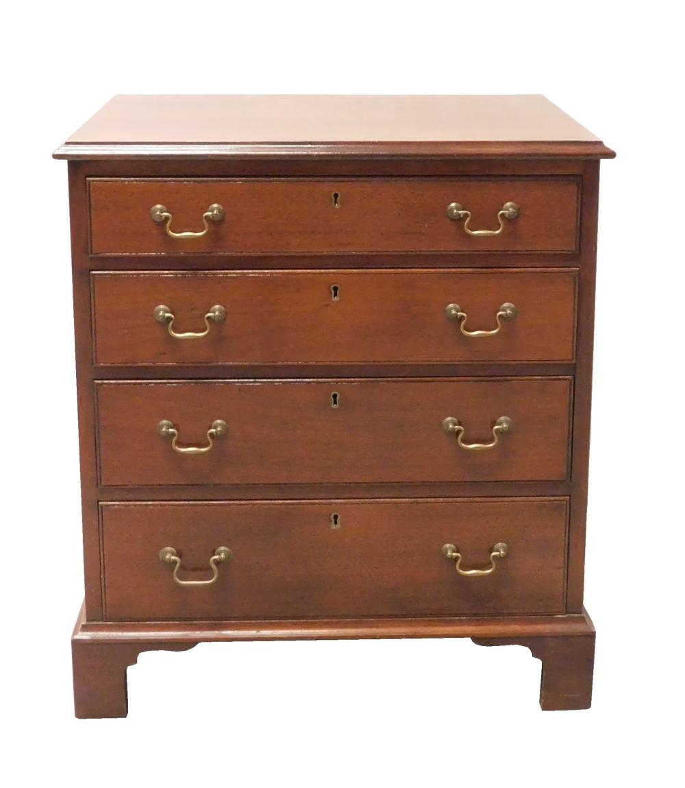 Appraisal: th C Diminutive Chest of Drawers by Biggs Richmond VA