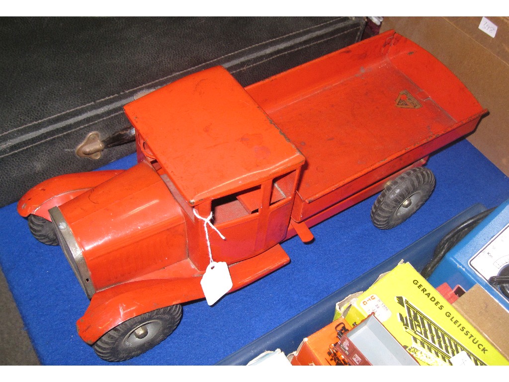 Appraisal: Red Triang toy truck