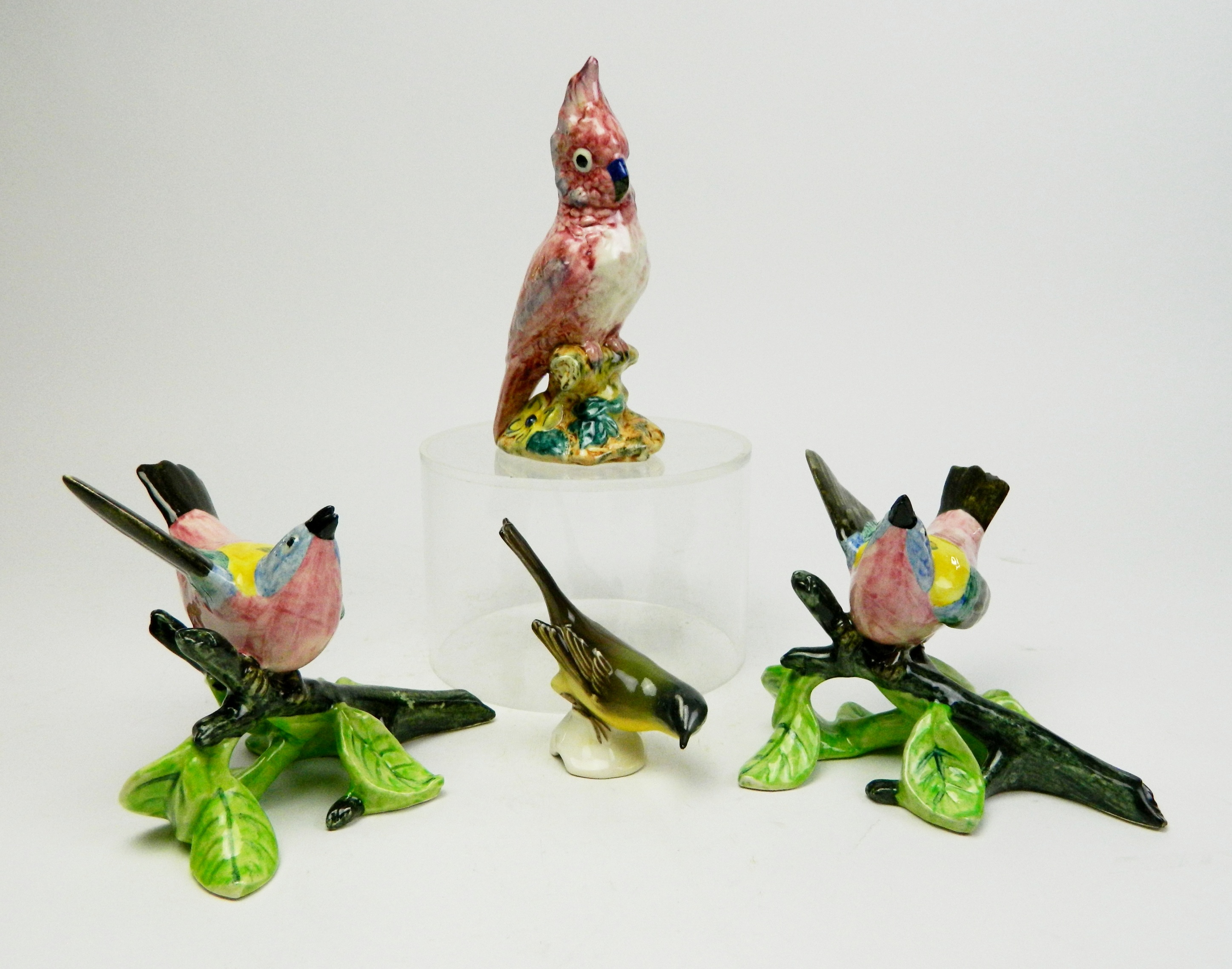 Appraisal: Stangl pottery bird figurines along with a Goebel porcelain wagtail