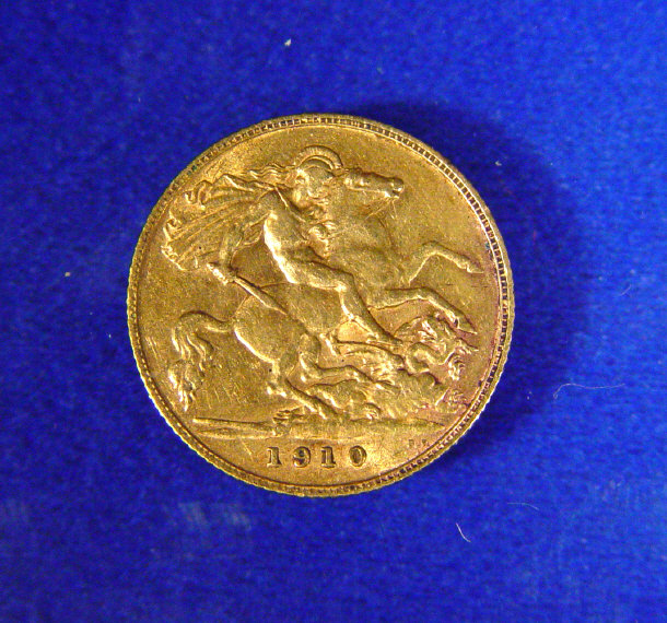 Appraisal: Gold half sovereign