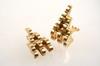 Appraisal: GOLD CLIPS - One pair of Art Deco gold clips