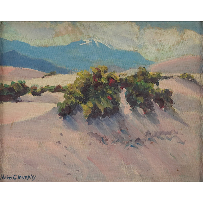 Appraisal: Mable C Murphy American th century ''Sand Dunes California ''