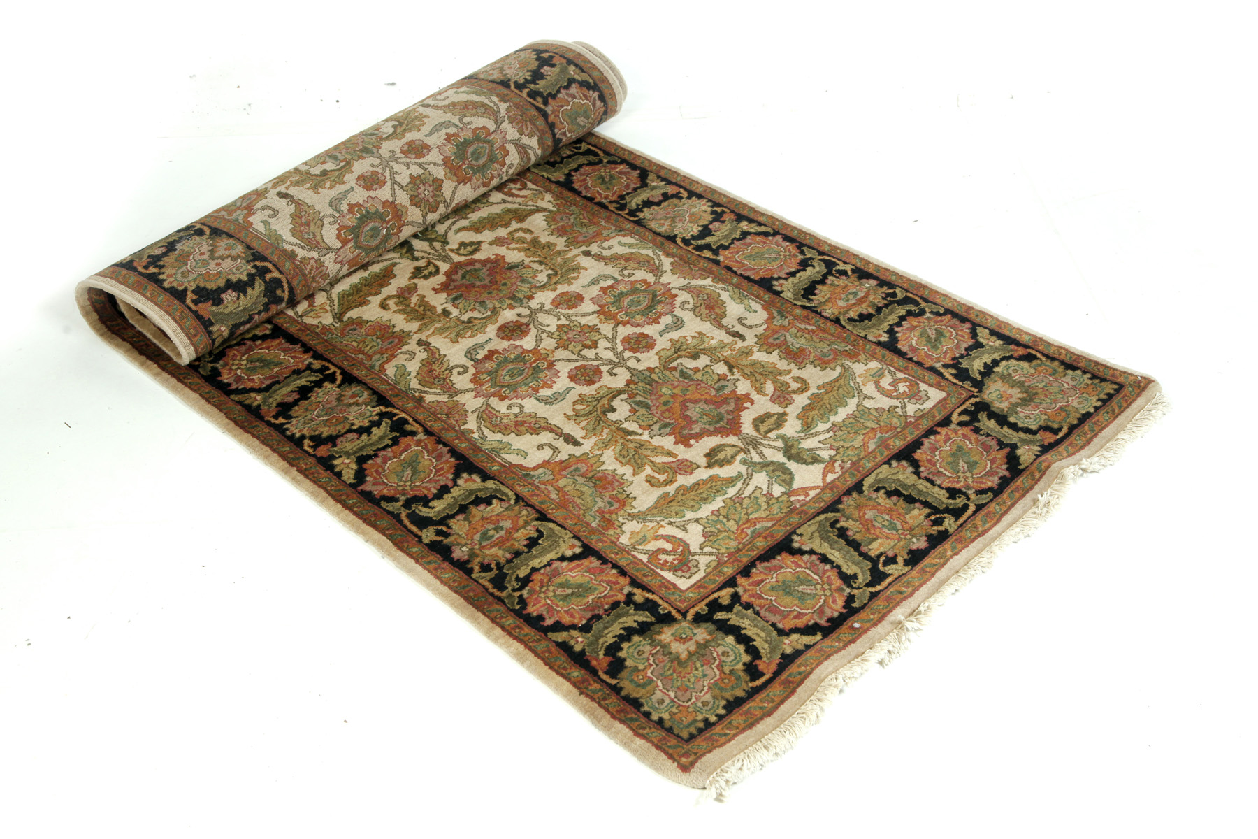 Appraisal: HANDMADE ORIENTAL RUNNER Asian nd half- th century Wool with