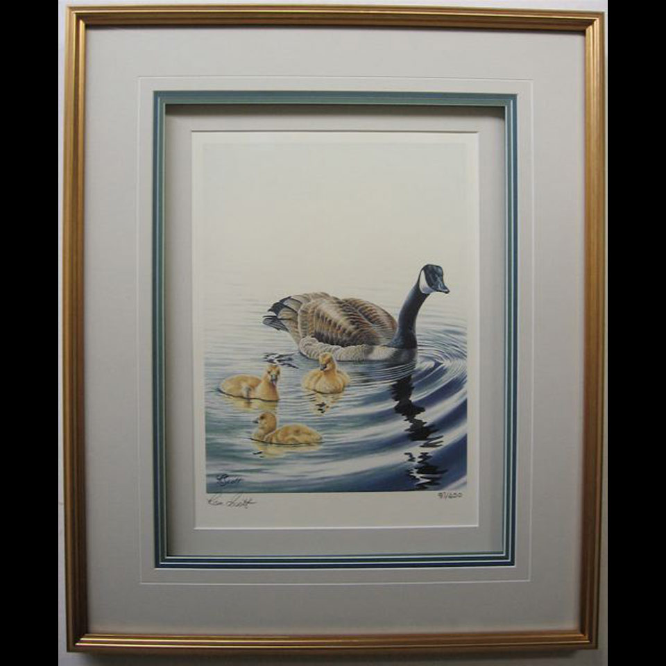 Appraisal: MOTHER GOOSE WITH GOSLINGS RON SCOTT TH CENTURY CANADIAN LIMITED