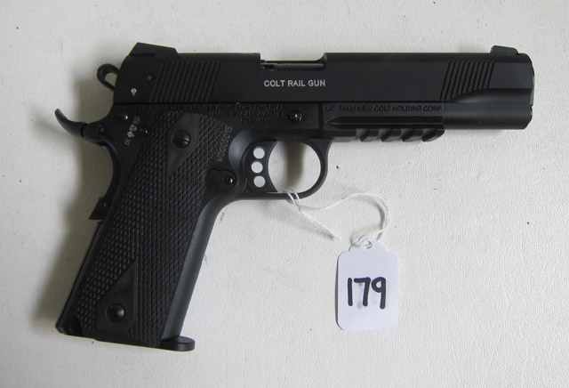 Appraisal: COLT GOVERNMENT MODEL RAIL GUN SEMI AUTOMATIC PISTOL lr caliber