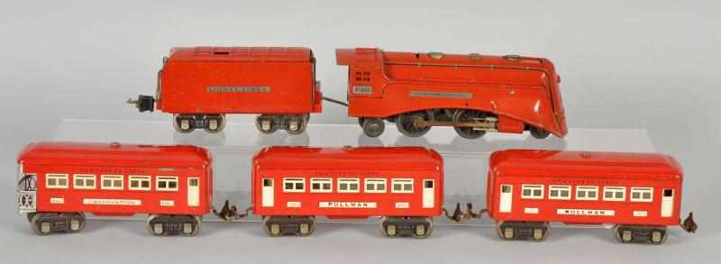 Appraisal: Lionel Commodore Vanderbilt Red Comet Train Set O-gauge passenger set