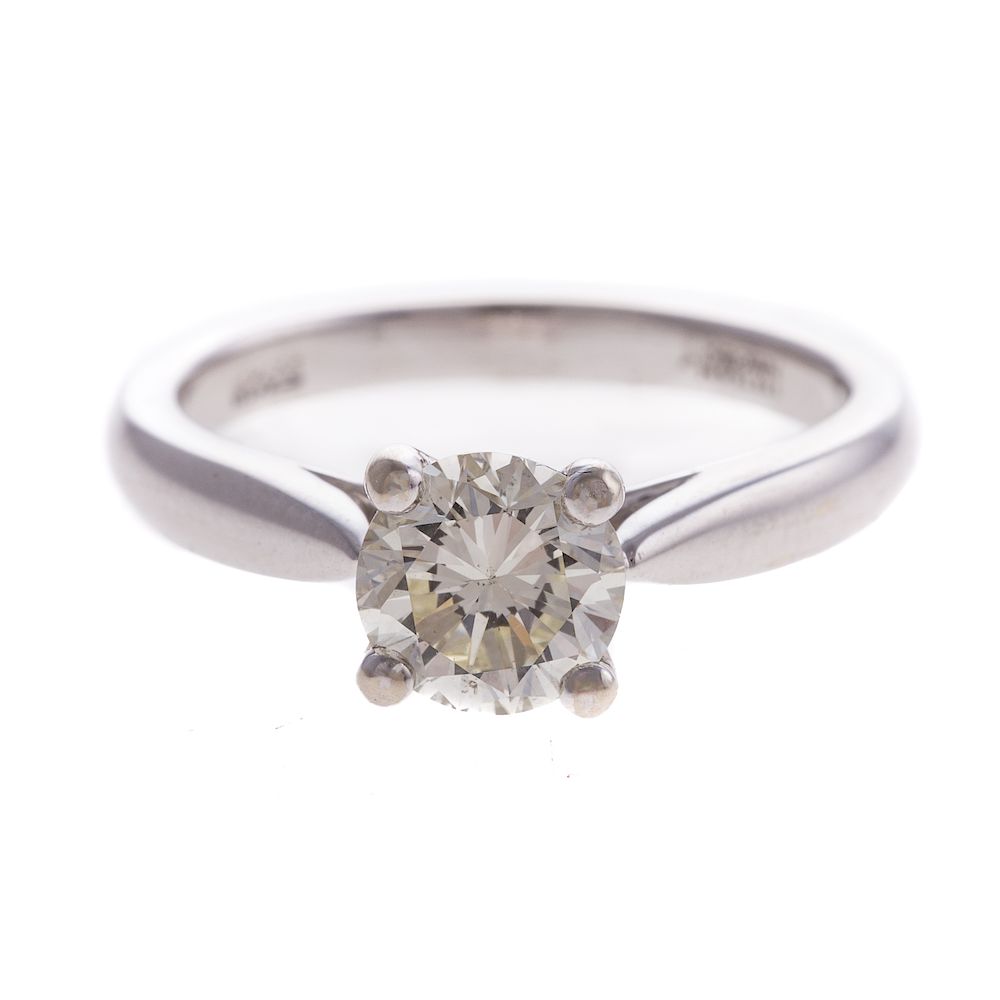 Appraisal: A Ladies ct Diamond Solitaire Ring in K K white