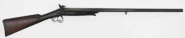 Appraisal: Damas Bernard Belgian Pinfire Double-Barrel Shotgun ga '' barrels Belgian