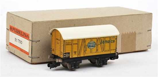 Appraisal: M rklin RS yellow body off-white roof black chassis 'FYFFES'