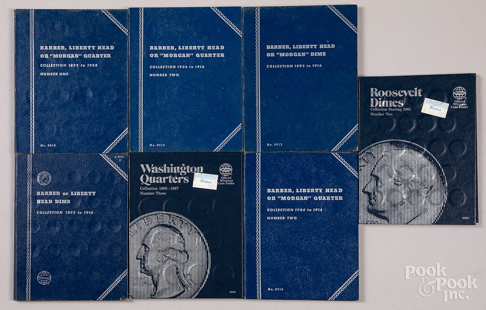 Appraisal: Whitman coin books Whitman coin books to include complete Washington