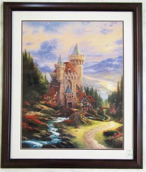 Appraisal: THOMAS KINKADE LIMITED EDITION OFFSET LITHOGRAPH ON PAPER American -