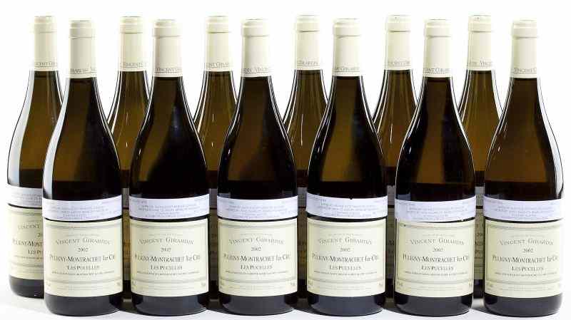 Appraisal: Puligny-MontrachetVincent Girardin Les Pucelles bottlesRemoved from Mr Knott's large temperature-controlled