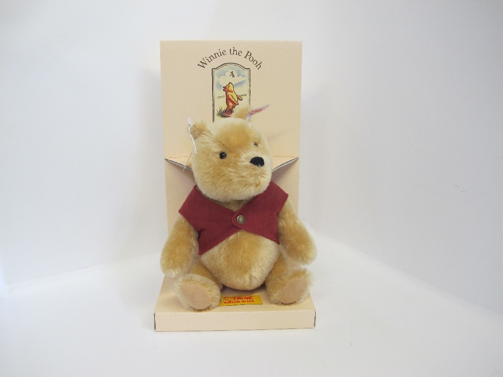 Appraisal: A modern Steiff bear - 'Winnie The Pooh' with ear