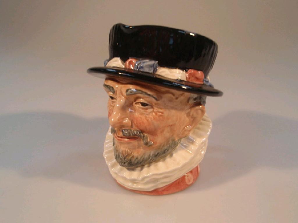 Appraisal: A Royal Doulton character jug - Beef eater D cm