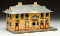 Appraisal: MARKLIN PATERSON TRAIN STATION This is very rare and extremely