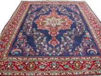 Appraisal: A Persian Tabriz Carpet Early th Century Standard central medallion