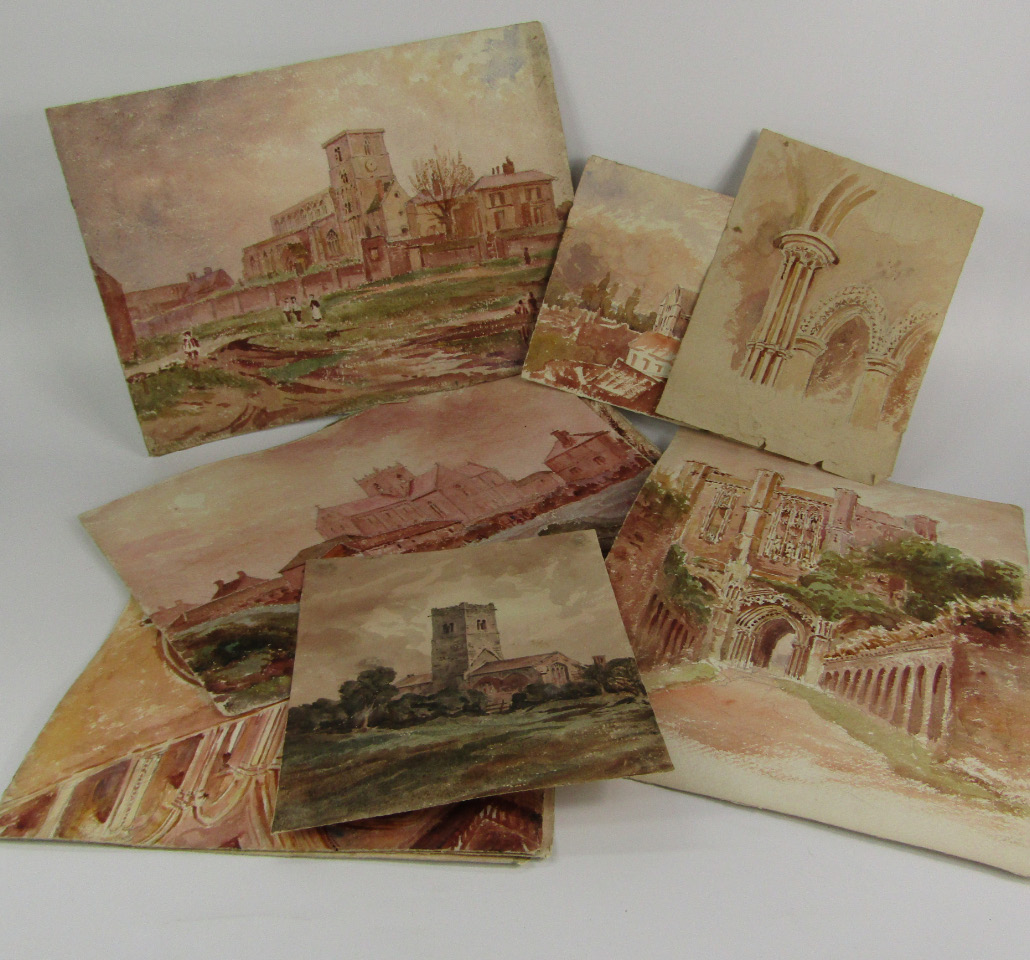 Appraisal: Attributed to Rev John Lewis Petit - Studies of Lincolnshire