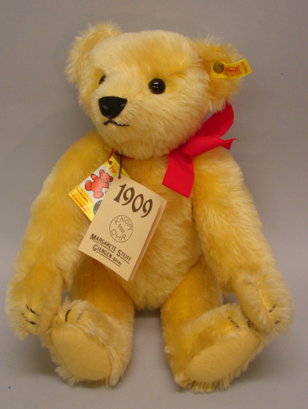 Appraisal: Yellow mohair Replica Original Teddybar Fully jointed with swivel neck