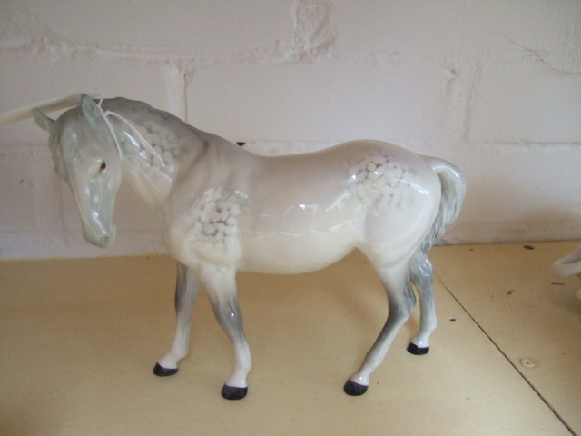 Appraisal: A Beswick horse modelled as a mare facing left grey