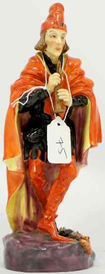 Appraisal: Royal Doulton Figure Pied Piper HN Red Colourway minute wear