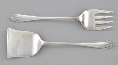 Appraisal: A Sterling Silver Baby Utensil Set Sterling silver baby food