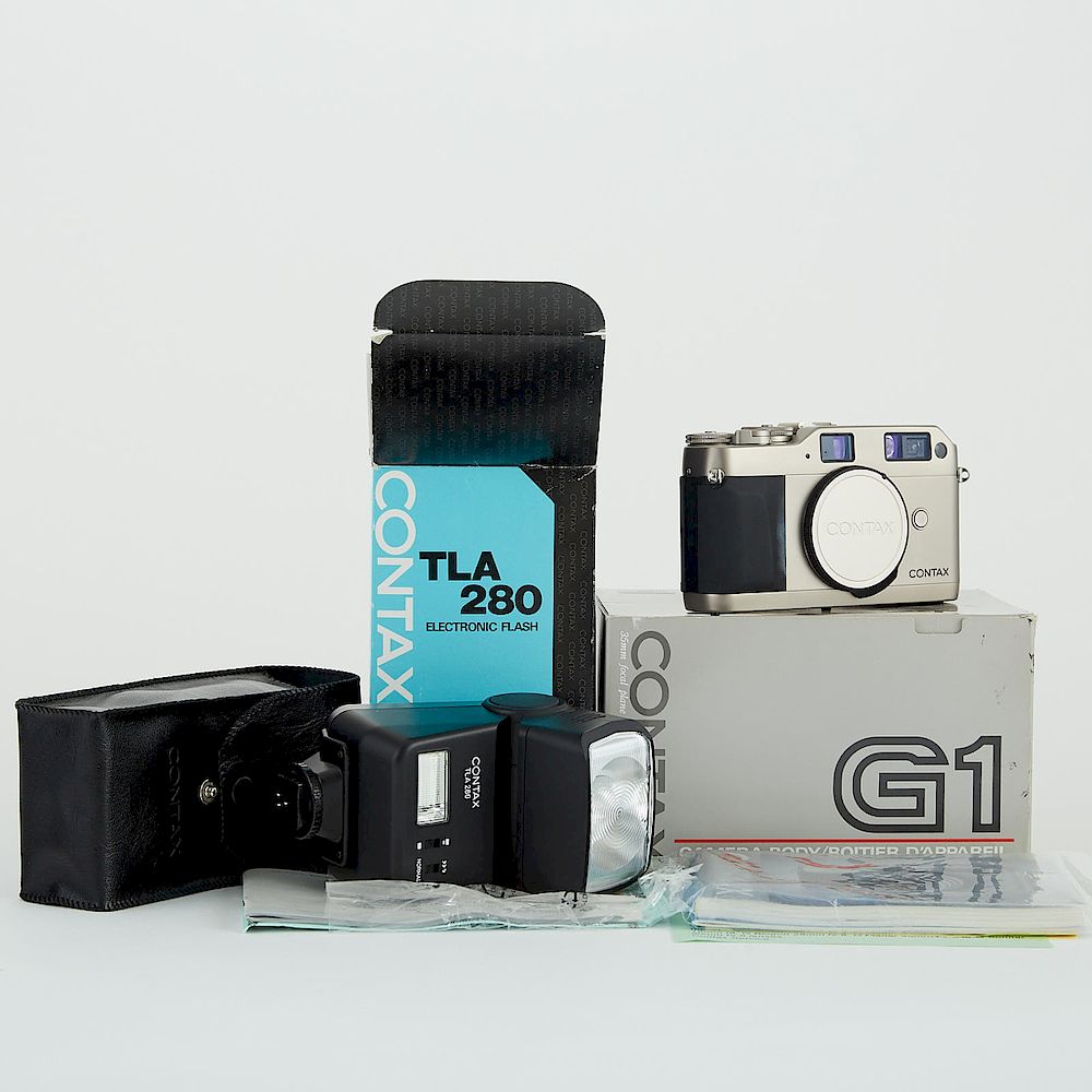 Appraisal: Green Label Contax G Camera Body Serial No Green Label