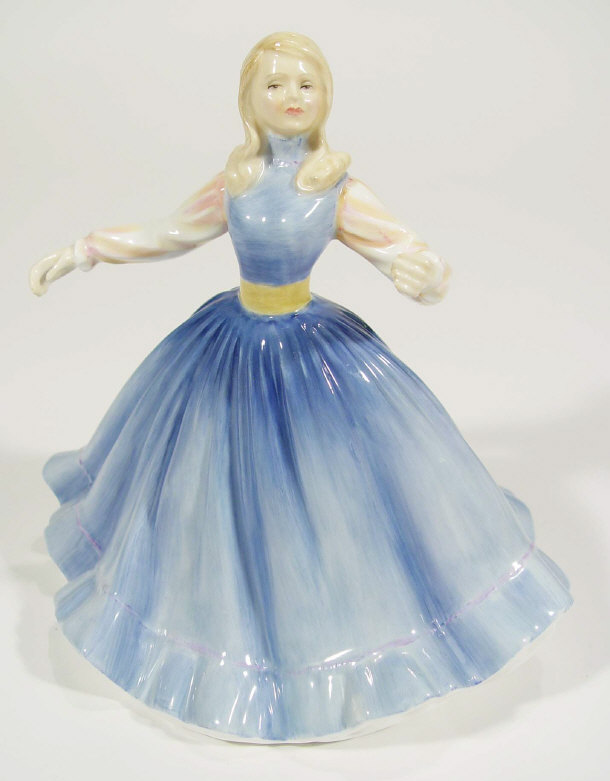 Appraisal: Hand painted Royal Doulton figurine 'Jennifer' HN factory mark to