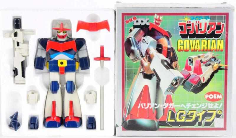 Appraisal: Govarian Robot in Box Go Nagai produced this ST Govarian