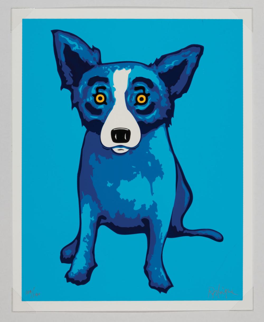 Appraisal: George Rodrigue American Louisiana - Blue Skies Shining on Me