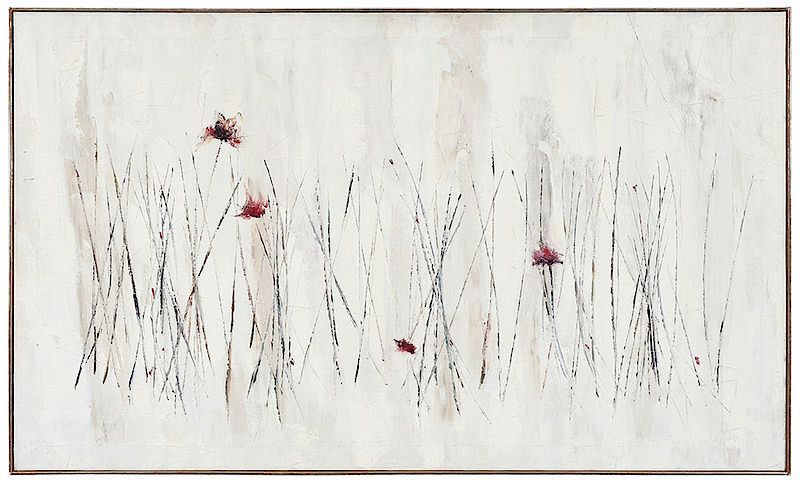 Appraisal: Ivan Mosca Italian - White Flowers signed lower left Ivan