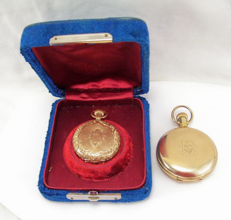 Appraisal: - Pocket Watches Lot includes Man's Elgin National Watch Co