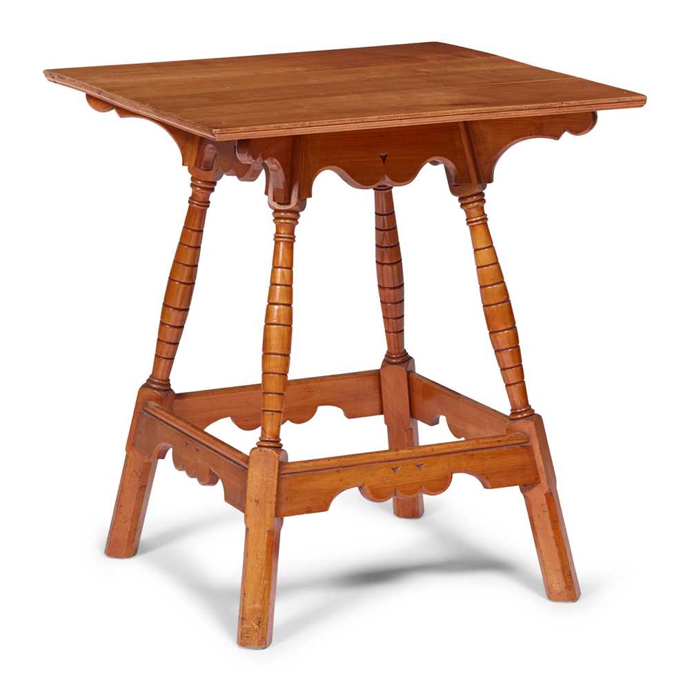 Appraisal: CHARLES LOCKE EASTLAKE - AESTHETIC MOVEMENT OCCASIONAL TABLE CIRCA chestnut