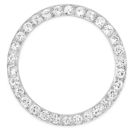 Appraisal: Diamond Circle Pin Estimate -