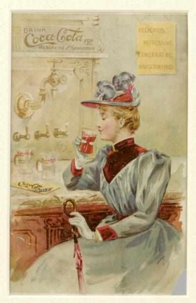 Appraisal: Coca-Cola Trade Card Description Exceedingly rare and important Beautifully matted