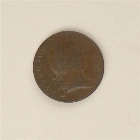 Appraisal: Virginian Half Penny no period