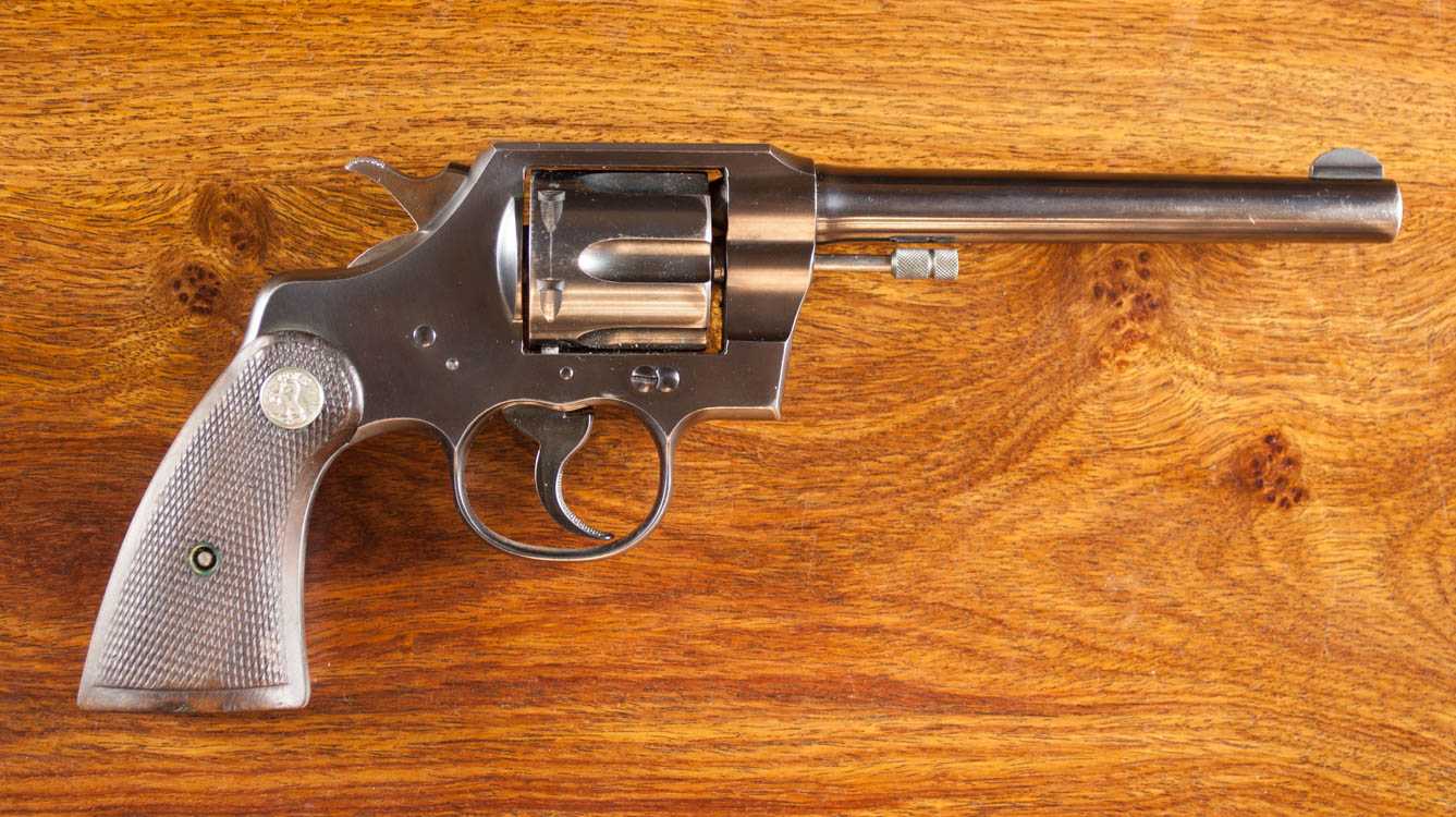 Appraisal: COLT OFFICIAL POLICE PRE WAR DOUBLE ACTION REVOLVER lr caliber