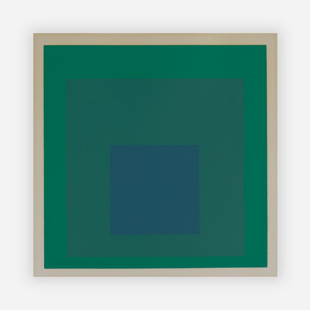 Appraisal: Josef Albers - Homage to the Square Lot Josef Albers