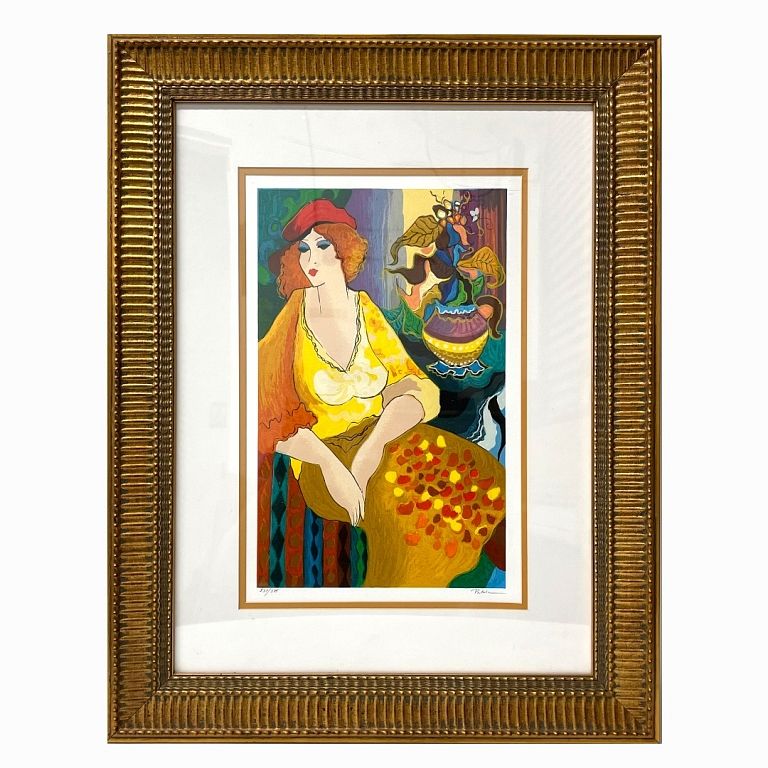 Appraisal: Patricia Govezensky Betty Patricia Govezensky Betty Signed Serigraph on Paper