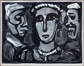 Appraisal: GEORGES ROUAULT WOODBLOCK PRINT GEORGES ROUAULT FRENCH - WOODBLOCK PRINT