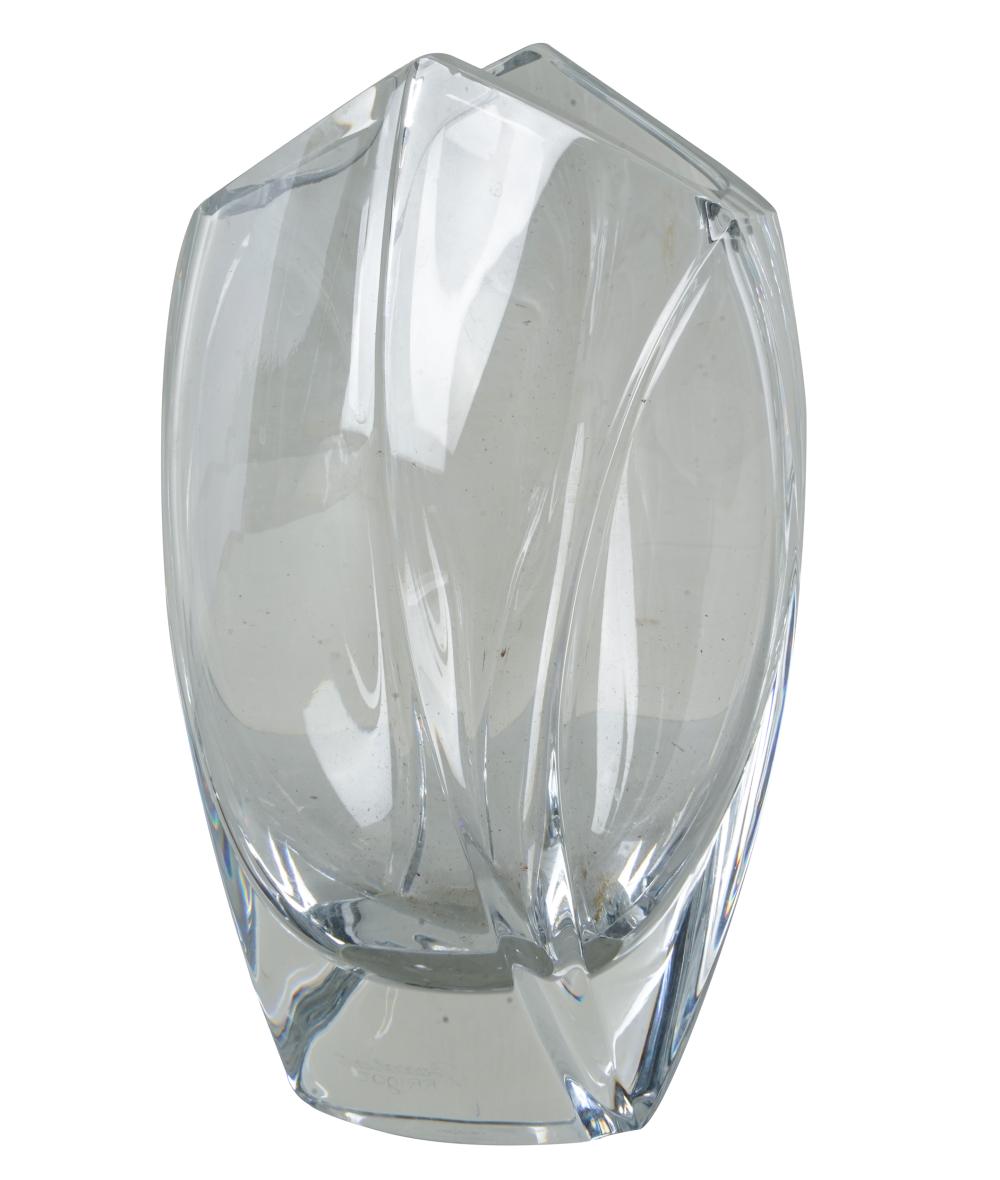 Appraisal: BACCARAT CRYSTAL VASEmarked to underside Provenance Estate from The Wilshire