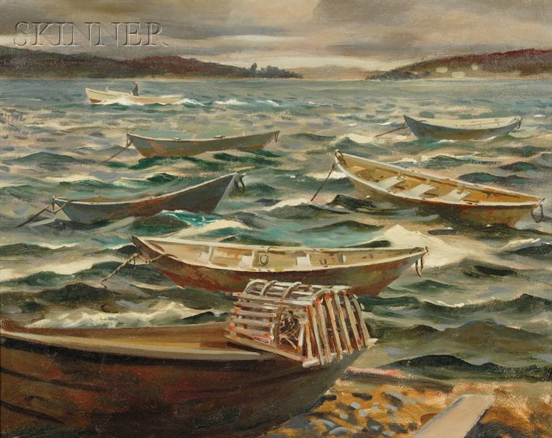 Appraisal: Attributed to MacIvor Reddie American - Lobster Dories A Cohasset