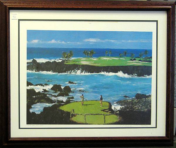 Appraisal: Lawrence G L th Hole Augusta a limited edition together