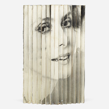 Appraisal: Just Jaeckin CATHERINE DENEUVE - pin and photographic paper kinetic