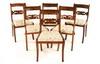 Appraisal: CHAIRS - Assembled set of six American Empire mahogany side