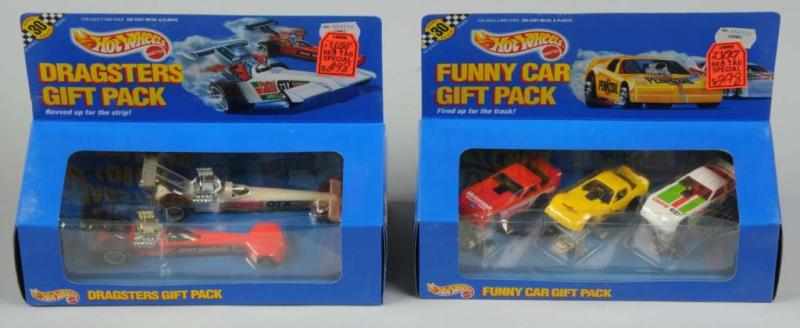 Appraisal: Mattel Hot Wheels Funny Car Gift Pack Description Includes cars