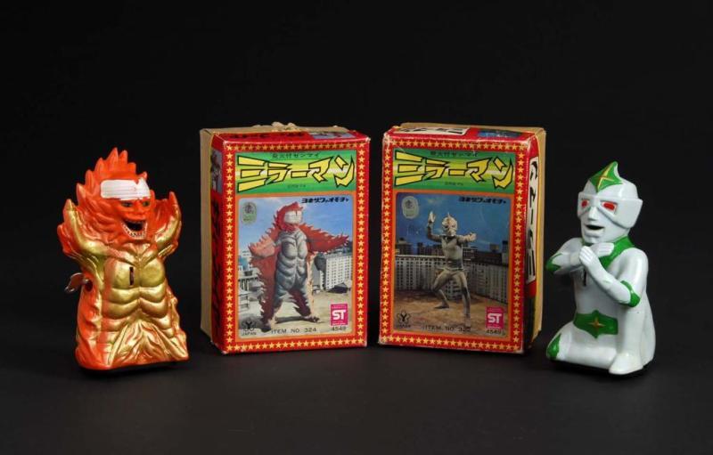 Appraisal: Lot of Character Toys Description Japanese Made by Yonesowa Both