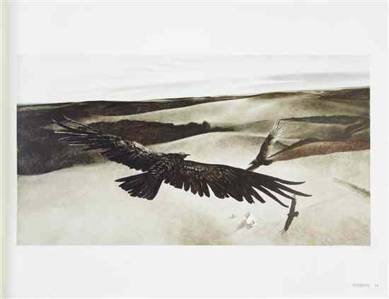 Appraisal: WYETH ANDREW MERYMAN RICHARD Andrew Wyeth Boston Gambit Oblong folio