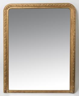 Appraisal: th c Neoclassical style gilt wood mirror h Late th