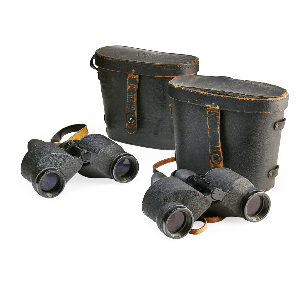 Appraisal: TWO PAIRS OF SARD X BINOCULARS TH CENTURY marked SARD